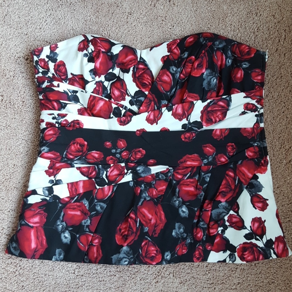 White house black market bustier